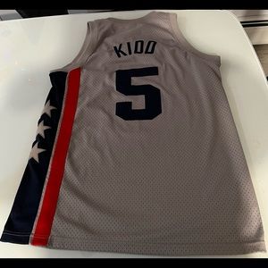 Jason Kidd New Jersey nets throwback jersey. Nike. Mens medium